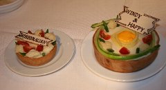 犬用の誕生日ケーキ